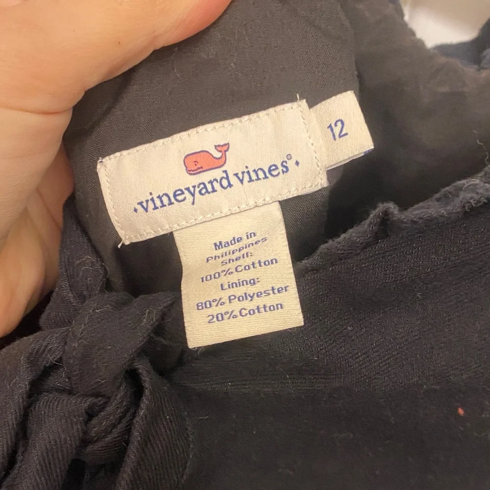 VINEYARD VINES Ruffle A-line/ Shift Dress - Picture 4 of 5
